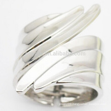 Punk Style Wing Shaped Big Wide Silver Alloy Bangles